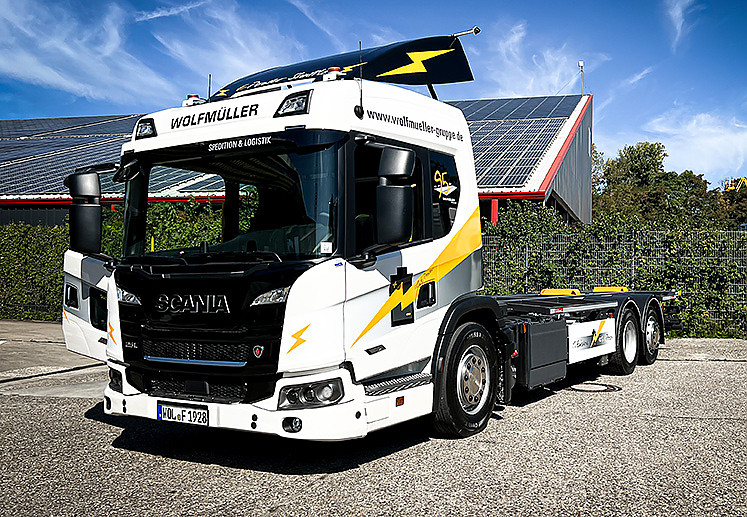 Wolfmüllers erster E-Truck