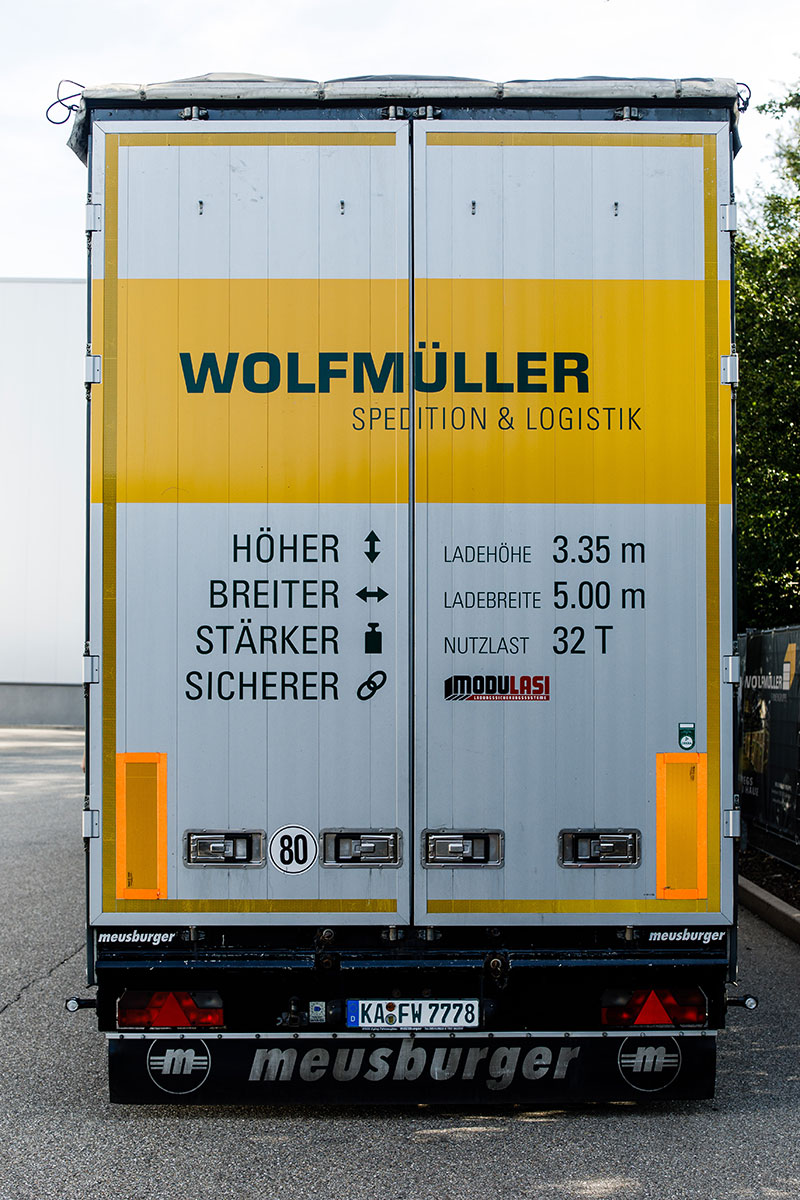 Heck LKW Wolfmüller Spedition und Logistik